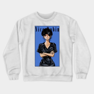 Nico Robin One Piece Fashion Crewneck Sweatshirt